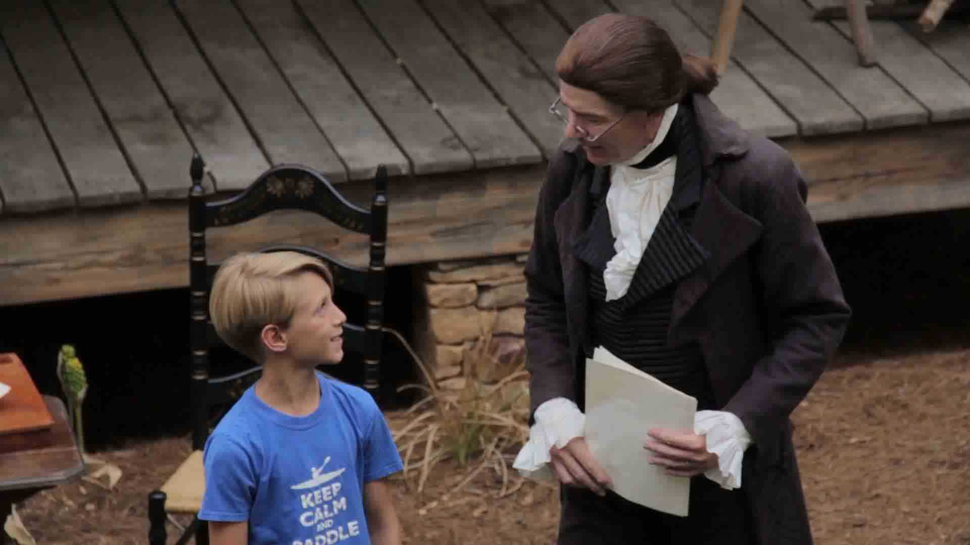 patrick henry with student2